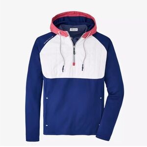 Peter Millar Hyperlight Weld Hybrid Half-Zip Hoodie